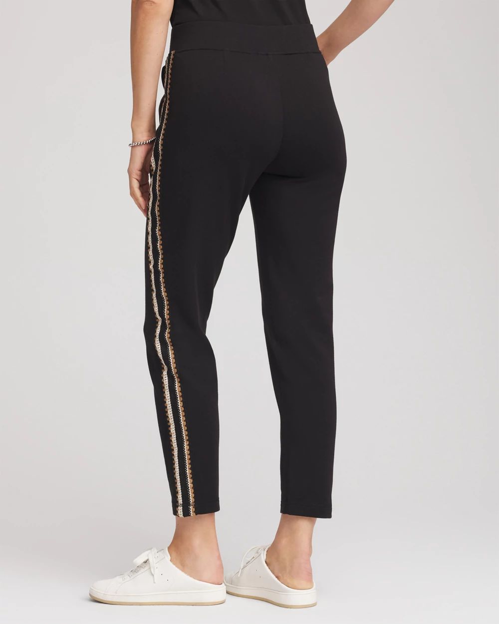 Zenergy® Lattice-Trim Ankle Pants | Chico's